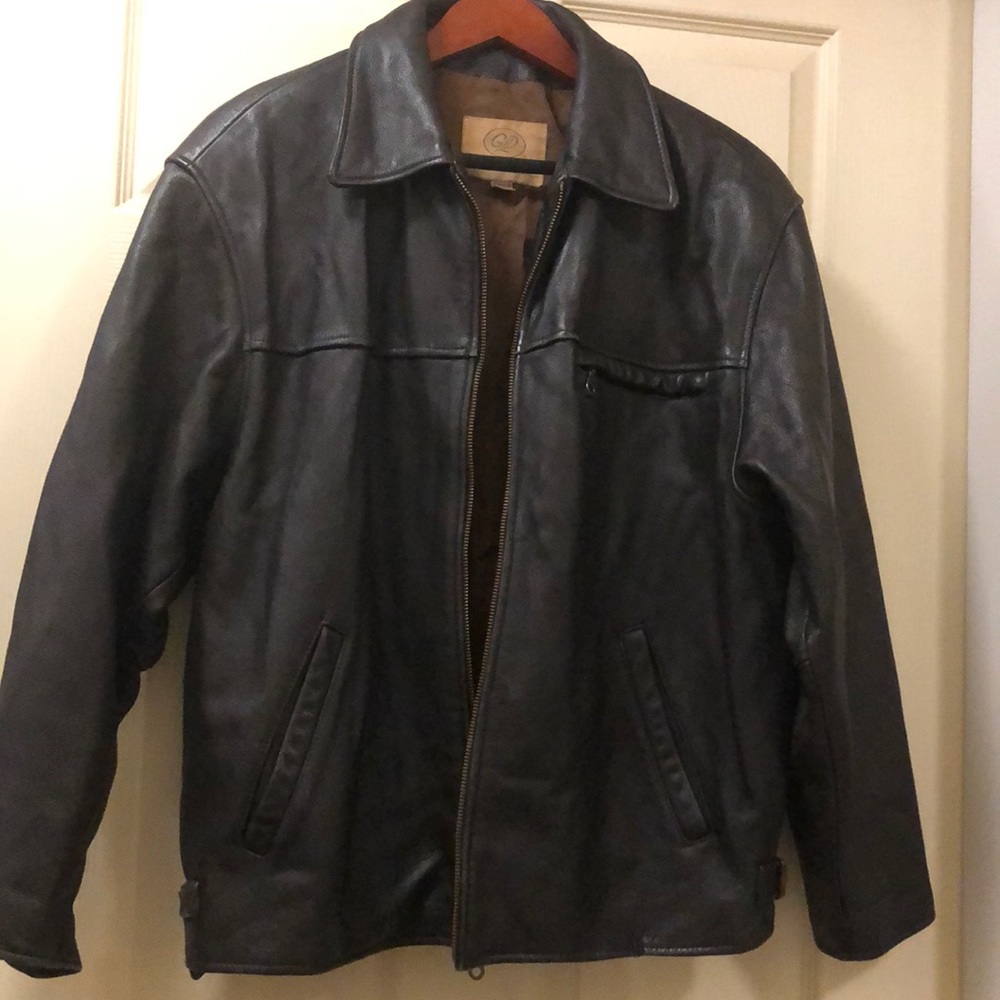 preloved Leather Jacket by GLD